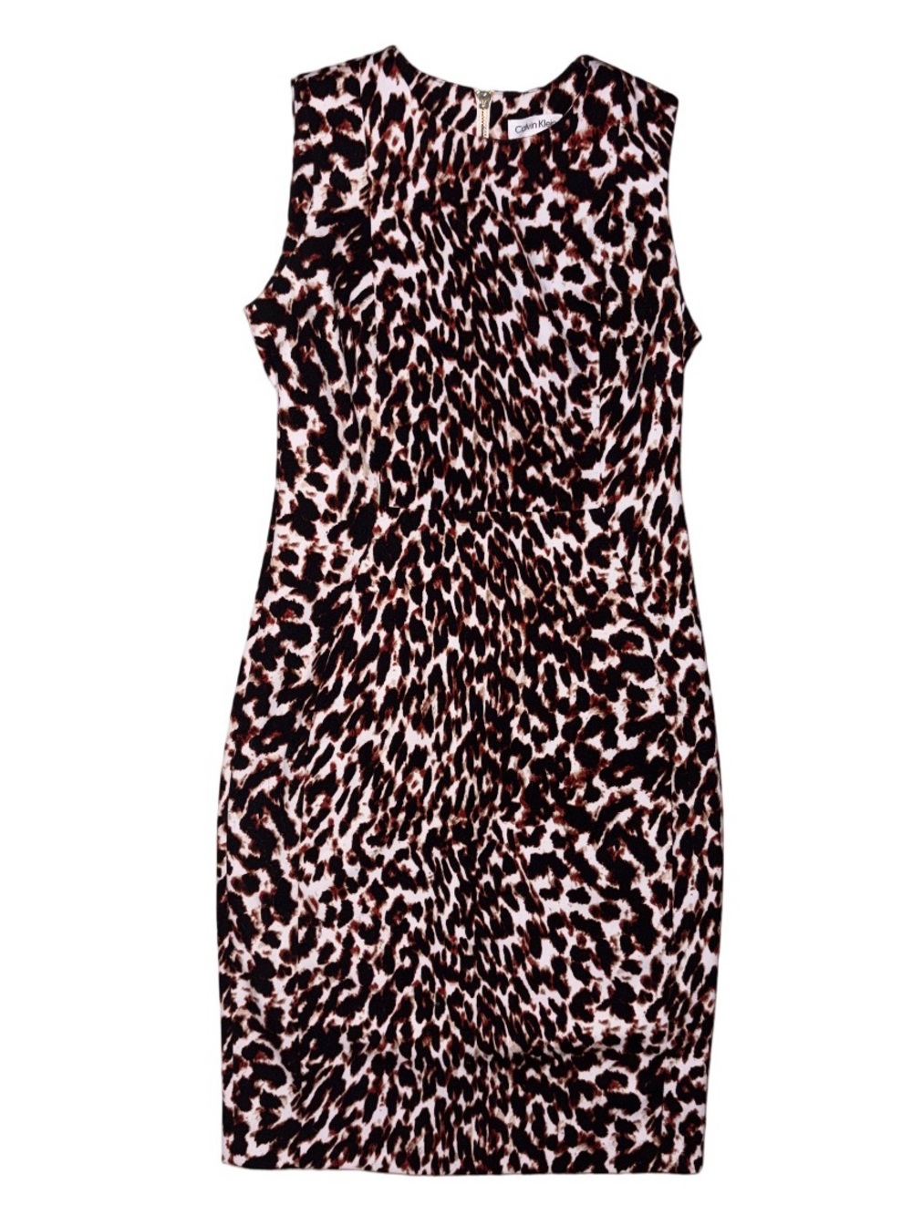 Calvin Klein Cheetah 🐆 Print Slim Dress